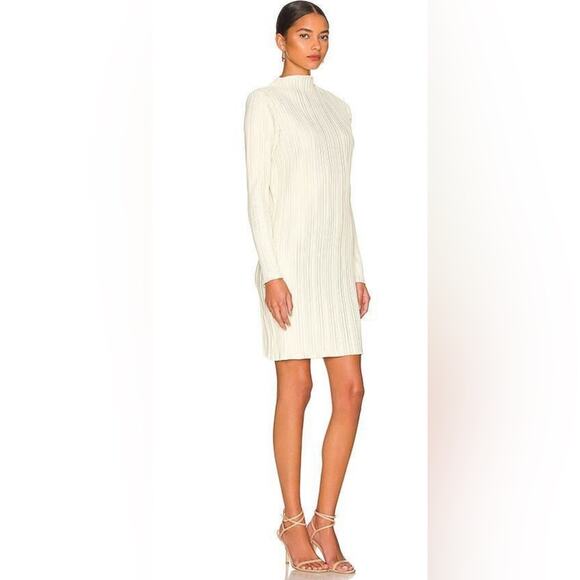 ANINE BING Kira Dress Buttercream Medium* - Picture 1 of 5